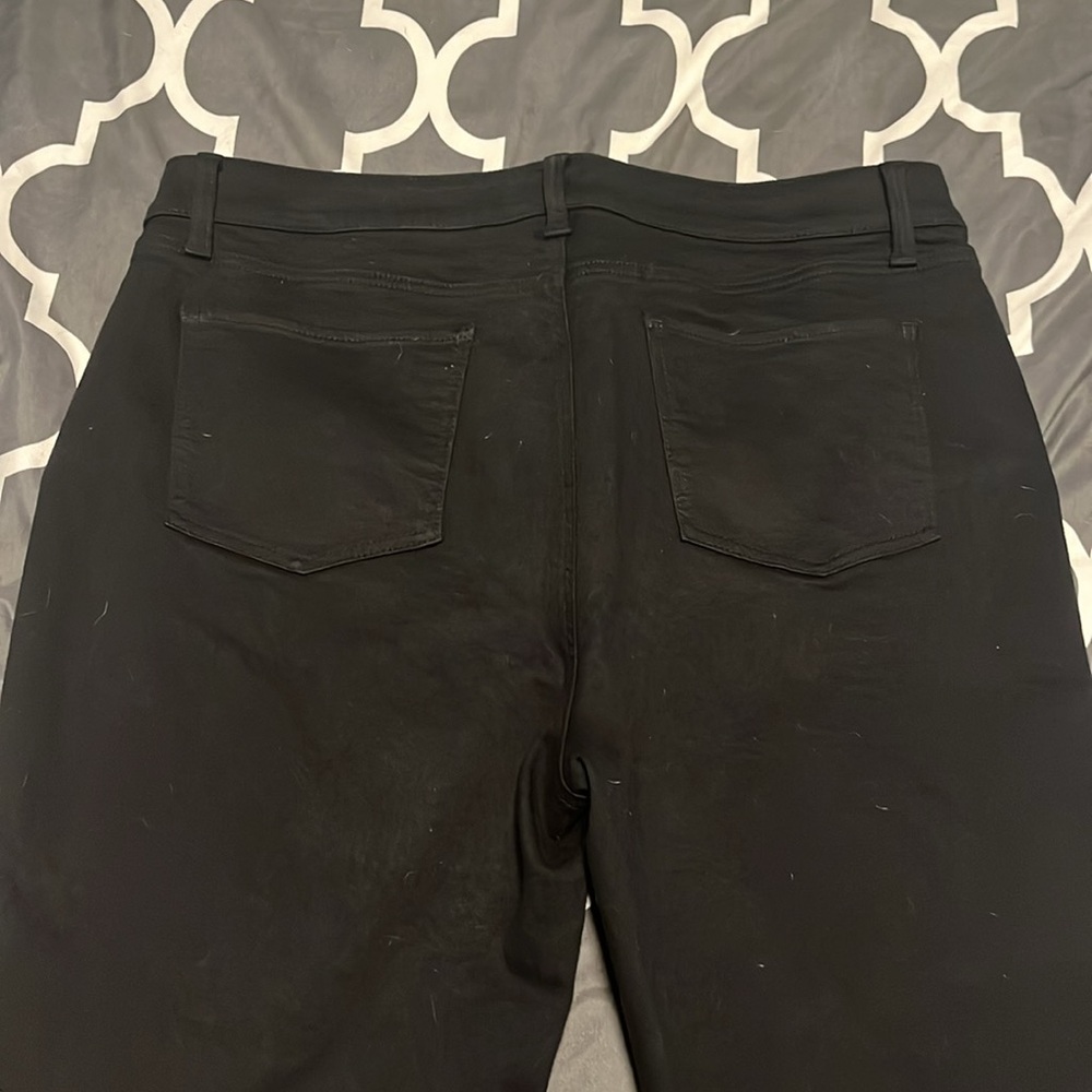 Talbots 16p slim ankle, jean in black - Picture 3 of 3